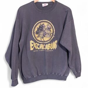 vintage 90s Excalibur Casino Las Vegas crewneck Sweatshirt